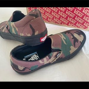 Vans Camo Slip-ons